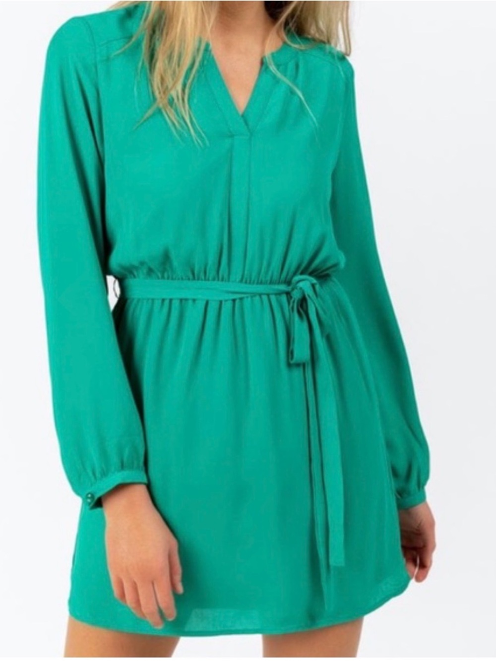Miami Francesca's belted mini dress